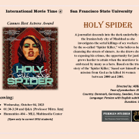 Holy Spider poster